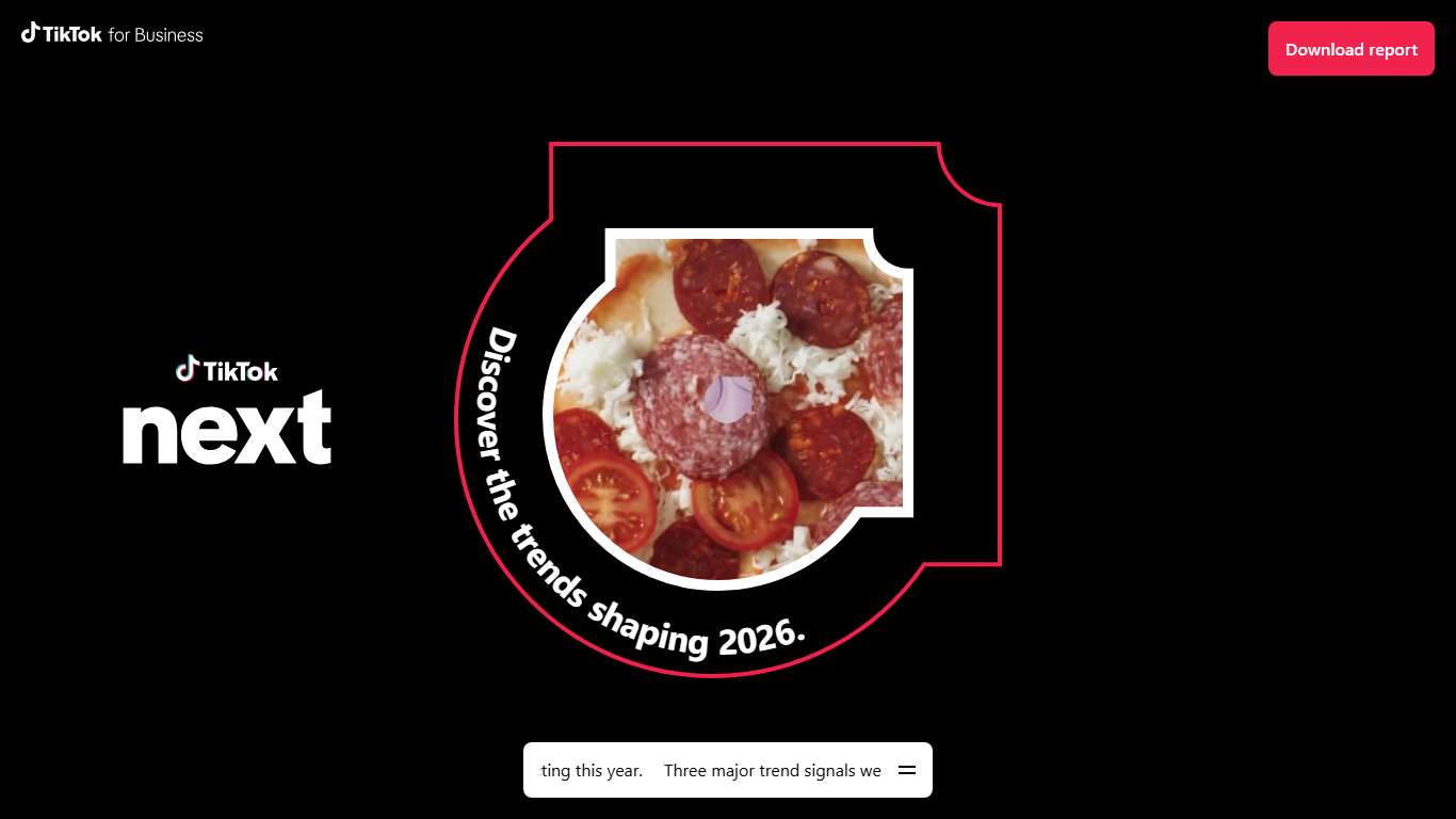 TikTok Next 2026 Trend Report: Top Trends & Forecast