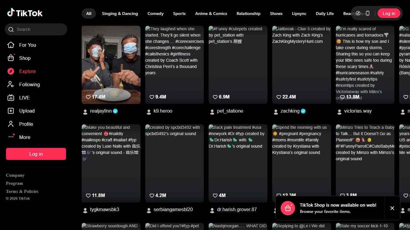 Explore - Find your favourite videos on TikTok